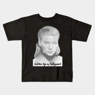 Lauren Bacall Kids T-Shirt